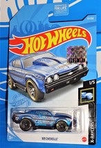 Hot Wheels 2021 Factory Set X-Raycers Series #77 &#39;69 Chevelle Clear Blue w/ PR5s - £2.32 GBP