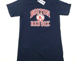 Boston Red Sox Youth Chicos M Azul Camiseta Cuello Redondo Individual Pu... - $14.00