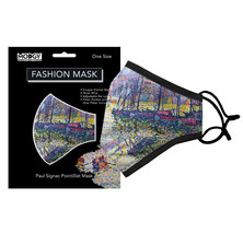 Modgy Signac NOTRE-DAME-DE-LA-GARDE 3-layer Cloth Art Fashion Face Mask - $8.95