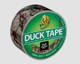 Duck Tape Duct Multi-Colored CAMOUFLAGE Outdoor Easy Tear Craft 1.88&quot; x 10 yd. L - £18.37 GBP