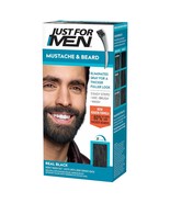 Just For Men Mustache &amp; Beard Brush-In Color Base Real Black Beard Dye f... - $317.43 MXN