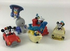 Mickey Minnie Runaway Railway McDonald&#39;s Dinosaur Daisy Wind Up Donald 5pc Lot - £14.75 GBP