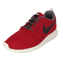 Nike Rosherun 511881 622 Red Black Running Athletic Mesh Women&#39;s Shoes 6Y = 7.5W - £37.58 GBP