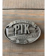 1984 Vintage PIK I Survived Agribusiness Limited Edition #327 Belt Buckle - $23.99 CAD