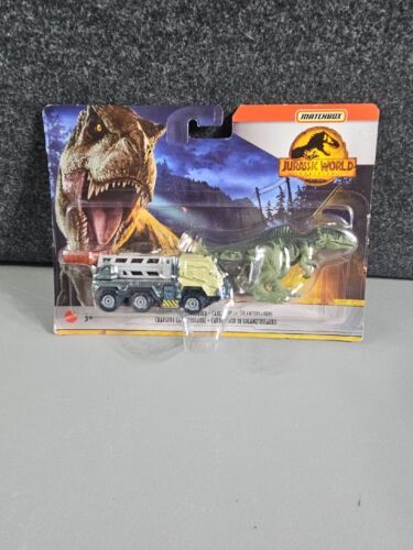 Matchbox Jurassic World Dino Transporters, Giganotosaurus Loader - $9.36