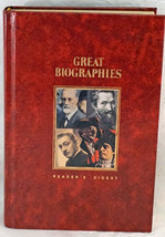 Readers Digest Great Biographies Capt Bligh Michelangelo Sigmund Freud Barrymore - £15.95 GBP