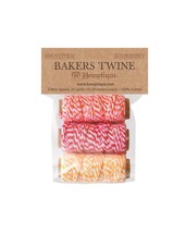 3-Pack Cotton Bakers Twine Cord Mini Spool Bag Jewelry Making Macrame Cr... - £4.71 GBP