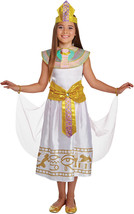 Girls Colorful Cleo Egyptian Cleopatra Dress Costume Medium 8-10 - £81.51 GBP