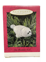 1992 Hallmark Keepsake Christmas Ornament Lou Rankin Baby Pup Seal - £6.76 GBP
