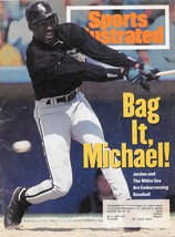 Sports Illustrated March 1994Michael Jordan White Sox Baseball Vintage - £12.19 GBP