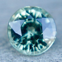 Natural Parti Sapphire | Round Cut | 0.87 Carat | 5.50 Mm | Sapphire | Engagemen - £387.90 GBP