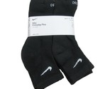 Nike Everyday Plus Ankle Socks 6 Pack Men&#39;s Size XL 12-15 Black NEW SX68... - $27.99