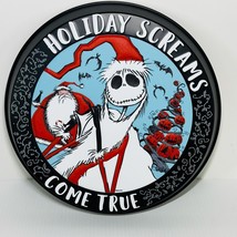 Nightmare Before Christmas Disney Metal Hanging Sign Holiday Screams Com... - $19.80