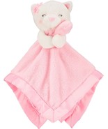 NWT Carters Plush Stuffed Animal Kitty Cat Kitten Soft Security Blanket ... - £17.50 GBP
