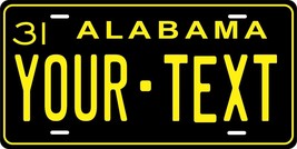 Alabama 1931 License Plate Personalized Custom Car Auto Bike Motorcycle Moped - £8.64 GBP+