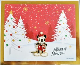 Mickey Holiday VIP Disney Movie Club Pin with Authenticity NEW - £7.03 GBP