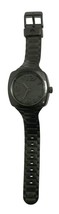 Nixon Tuned In The Dial Watch A265-000 Black-on-Black Locking Loopers Band WORKS - £19.84 GBP