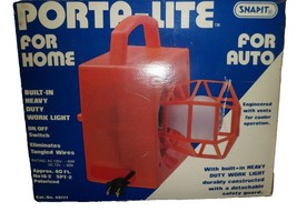 Ed&#39;s Variety Store Vintage Portable Heavy Duty Work/Shop Light for Home ... - $47.51