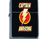 Captain Awesome Rs1 Flip Top Dual Torch Lighter Wind Resistant - £13.19 GBP