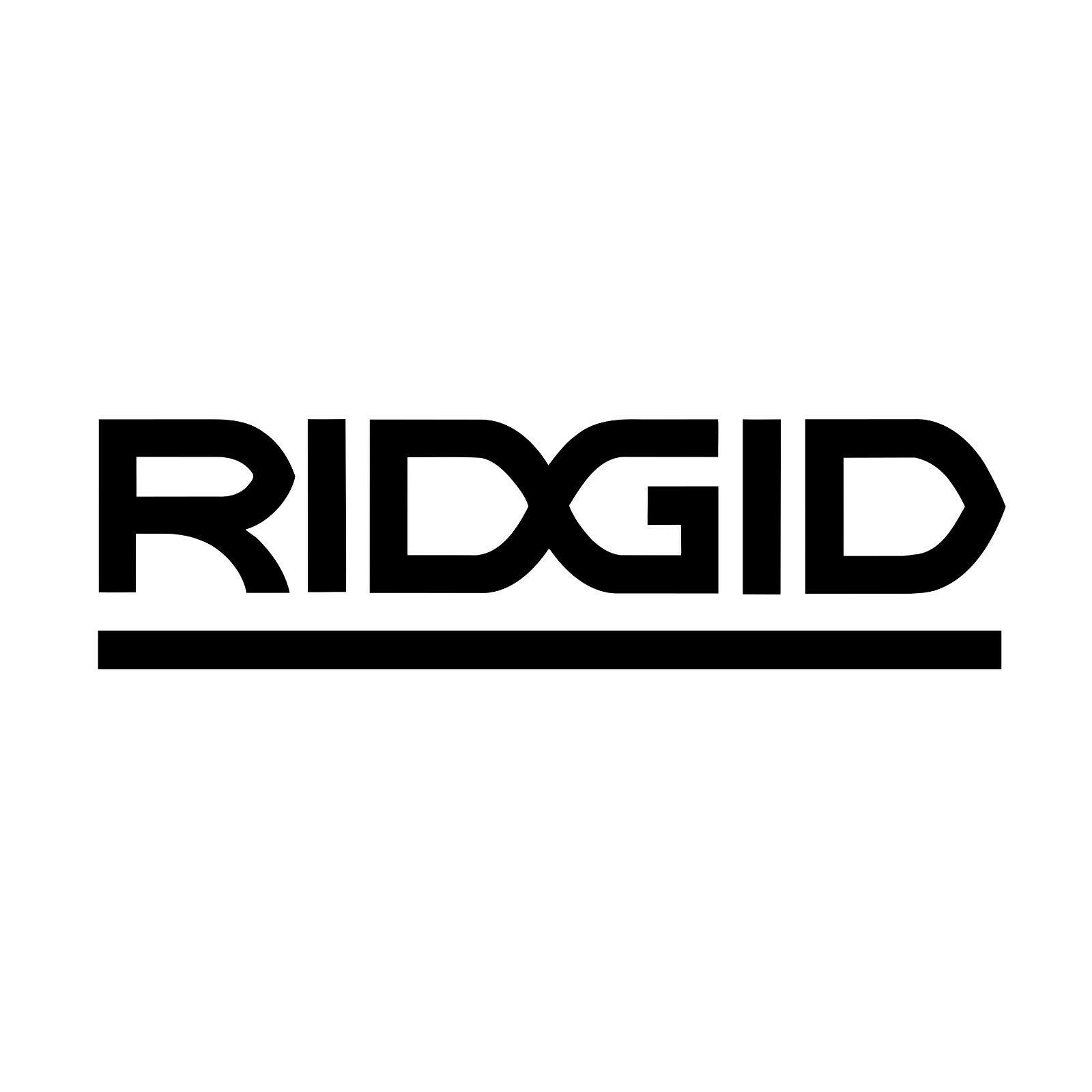 2x Ridgid Logo Vinyl Decal Sticker Different colors & size for Cars/Bikes/Window