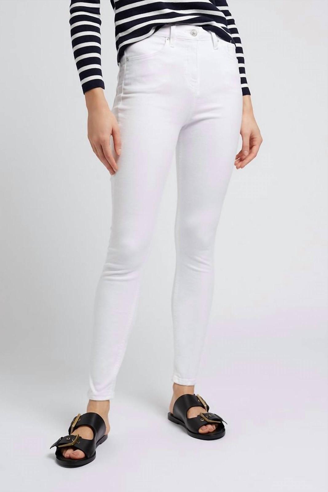 Topshop high rise denim jamie moto skinny jeans size 32 - $51.48