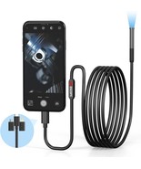 Endoscope Camera with Light 1080P HD Borescope with 6 LED Lights 9.8FT S... - $60.99