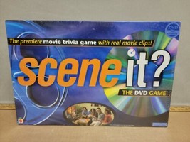 Mattel SCENE IT DVD Movie Trivia Game Original 1st Edition New Factory Sealed - £11.45 GBP