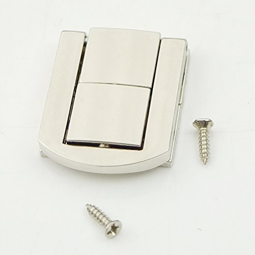 Bluemoona 10 Set - Decorative Swing Arm Latch Closure Catch Wood Box Hasp Clasp