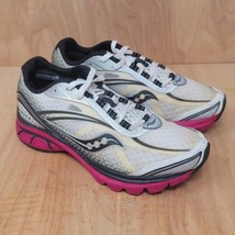 Saucony Kinvara 2 Womens Sneakers Size 6 White/Pink 10121-1 Athletic Shoes - £20.98 GBP