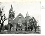 Vtg Postcard Mifflintown, Pennsylvania - Lutheran Church - Cropp &amp; Co Litho - $13.32
