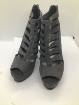 guess gray gladiator high heel shoes6.5 m - $19.80