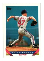 1993 Topps #112 Brian Barnes Montreal Expos - £3.18 GBP