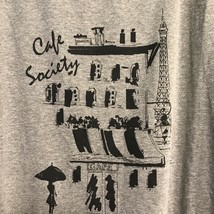 NWOT Paris Cafe Society Plus Women&#39;s Sz. 3X/3T26/28W knit Top S/S Gray Blk Shirt - £17.08 GBP