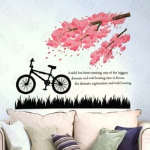 Flowering Cherry Tree - Large Wall Decals Stickers Appliques Home Decor - £6.35 GBP