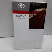 2020 Toyota Camry Owners Manual Original - Gas models - £31.62 GBP