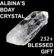 ALBINA BDAY 10-12TH 232+ WITCHES CRYSTAL BLESSED FREE W $49 ORDER MAGICK CASSIA4 image 2