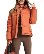 COTTON ON Womens The Recycled Mother Puffer Jacket Size Medium, Fusion Coral - £63.17 GBP