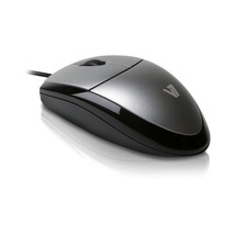 V7 MV3000010-5NC 3 Button USB Wired Optical Mouse Full Size 1000 DPI Universal D - $27.14