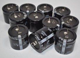 Lot of 11 NOS - CE - 4700uf - 50v -Snap In Capacitor - 32mm x 35mm - $35.63