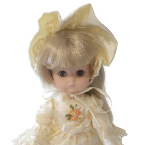 Effanbee Doll Lil Innocents Jennifer Vintage 1988 With Tags Blonde Hair Blue Eye - $29.68