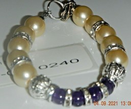 Garnet  Gemstone Bracelet Metaphysical-attracts profound love,   #21020240 - £7.38 GBP