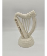 Donegal Parian China Trinity Harp Figurine Ireland 8.5&quot; - $562.12 MXN