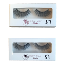 LOT OF 2 Ruby May Premium 3D Eyelashes Style LA 3D-28 - $238.50 MXN