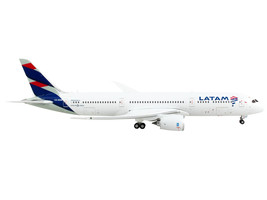 Boeing 787-9 Commercial Aircraft &quot;LATAM Airlines&quot; White with Blue Tail 1/400 Die - £59.43 GBP