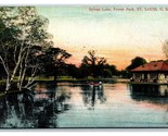 Sylvan Lake Forest Park St Louis Missouri MO 1908 DB Postcard T5 - £2.10 GBP