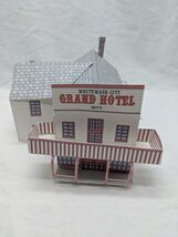 Paper Places 30mm Scale Whitewash City Grand Hotel 1874 Miniature Terrain - $10.11