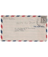 ca 1948 AUSTRALIA Air Mail Cover - Eildon to Dallas, Texas USA D21  - $2.96