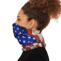 10 Pack American Flag Face Mask Neck Gaiter, Balaclava, Seamless USA Nec... - £10.23 GBP