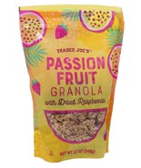 Trader Joe&#39;s Passion Fruit Granola with Dried Raspberries 12 oz Bag - €14,59 EUR