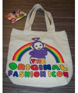 TELETIBBIES Tinky Winky Original Fashion Icon FABRIC TOTE BAG NEW - $22.94 CAD